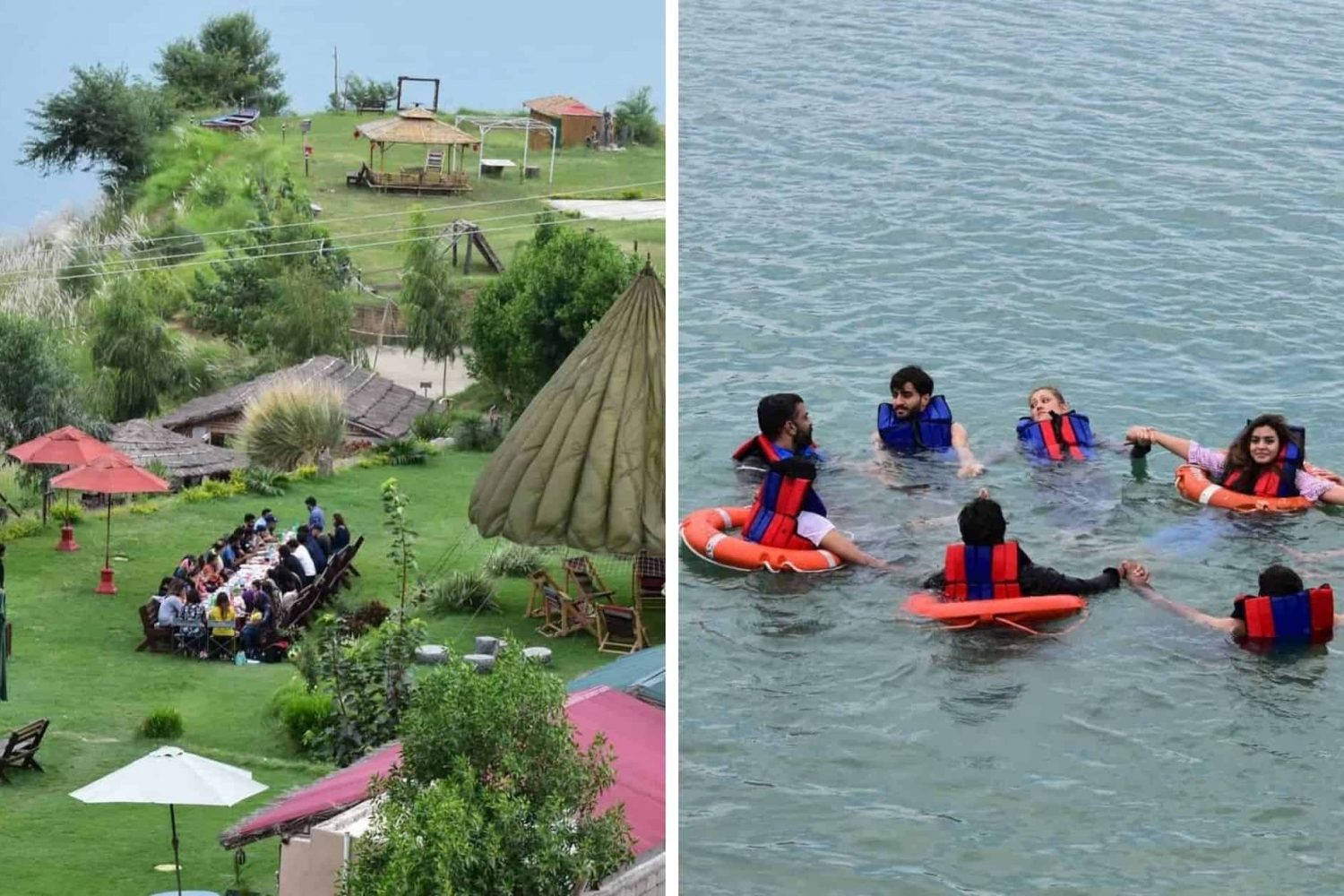 water sports at khanpur dam